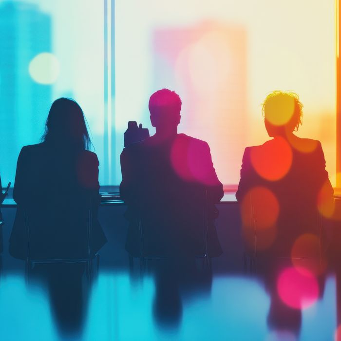 Vibrant Silhouettes: A Captivating Journey Through the Corporate World